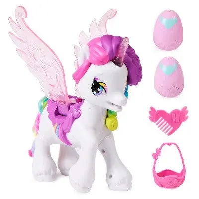 Open Box - Hatchimals CollEGGtibles Rainbow-cation Interactive Hatchicorn