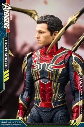 Original Marvel Avengers Iron Spider man Articulated Action Figures