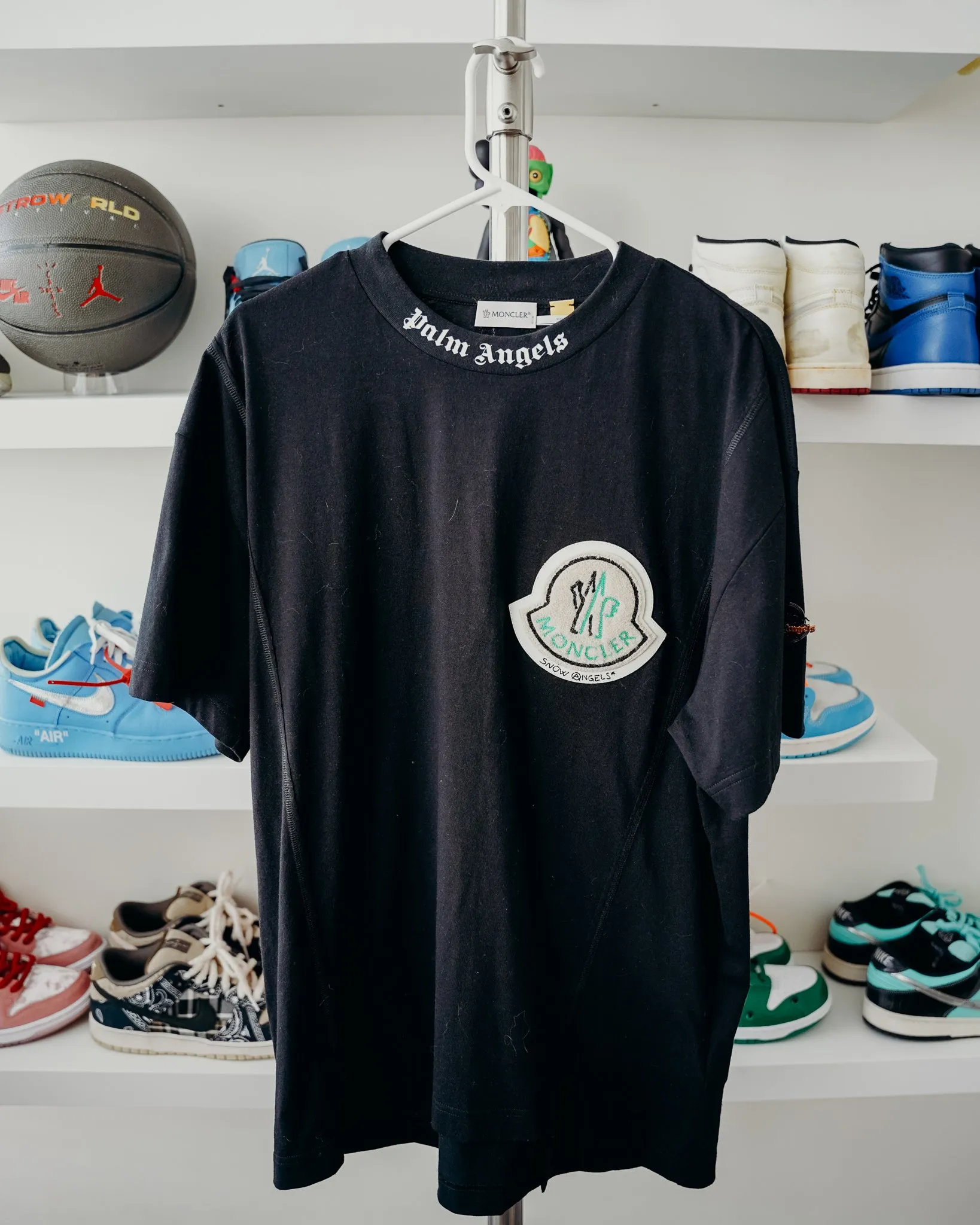 Palm Angels x Moncler T-shirt Sz XL