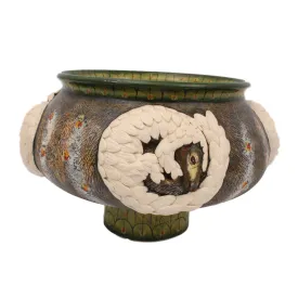 Pangolin Bowl||The Ardmore Collection||Fine Ceramic Art
