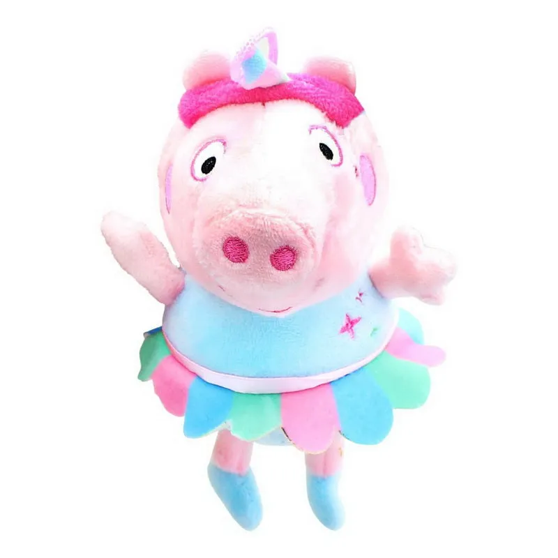 Peppa Pig Family Small Plush Stuffed Animals, Kids Toys for Ages 2 Up – Choose your favorite one (8-10 inches)