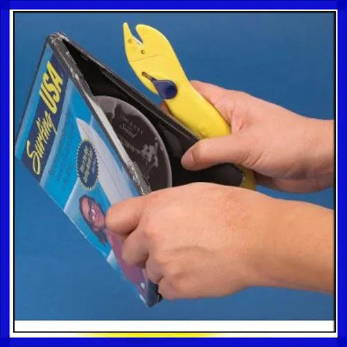 Plastic Openex Universal Knife Bag Box Dual Blade X Opener Package Slide Tool  !