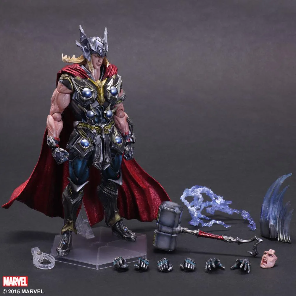Play Arts  Marvel Thor Super Hero Action Figure