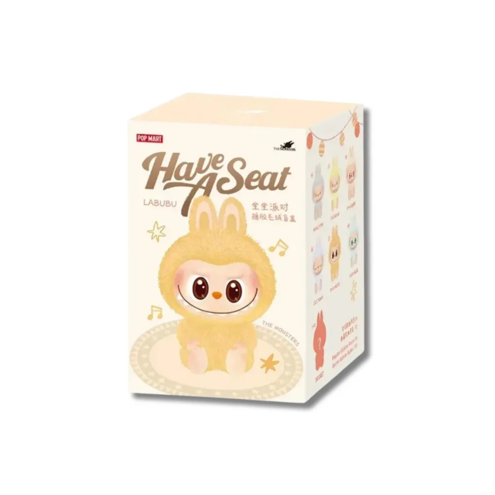 Pop Mart - The Monsters Labubu Have a Seat Vinyl Plush Blind Box