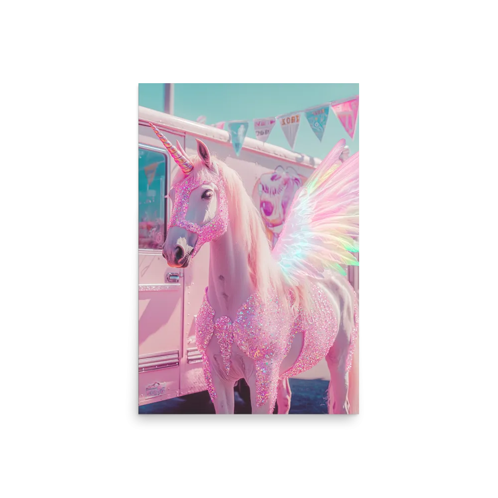 Rare Unicorn #101  Limited Edition Poster (Only 100 Available!) 