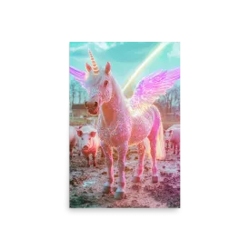 Rare Unicorn #116  Limited Edition Poster (Only 100 Available!) 