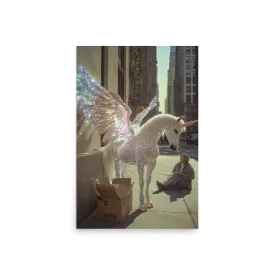 Rare Unicorn #124  Limited Edition Poster (Only 100 Available!) 