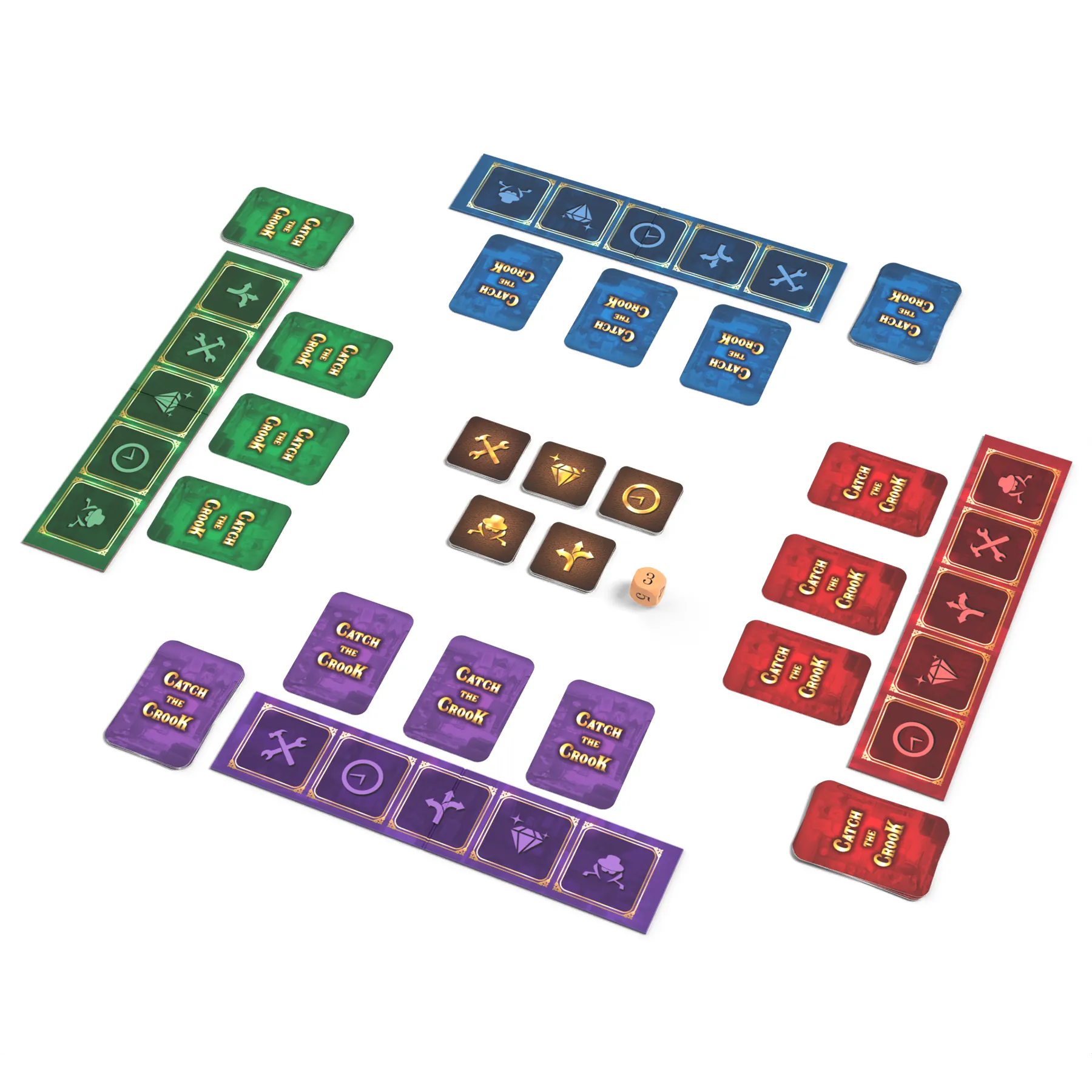 Skillmatics Board Game : Catch The Crook | Strategy & Mystery Game
