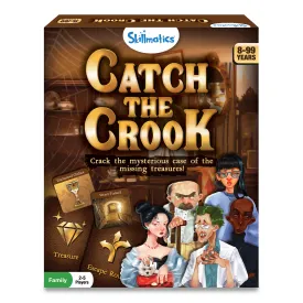 Skillmatics Board Game : Catch The Crook | Strategy & Mystery Game