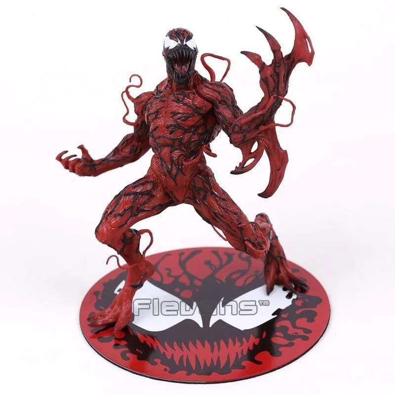 Spiderman Venom Carnage Pre-Painted statue action Figures