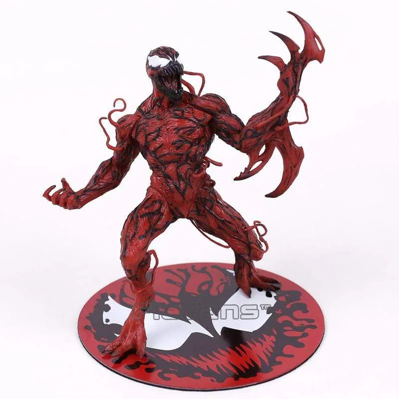 Spiderman Venom Carnage Pre-Painted statue action Figures