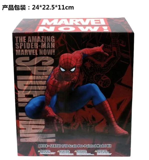 Spiderman Venom Carnage Pre-Painted statue action Figures