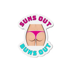 Suns Out Buns OutCruise Ship Door Magnets