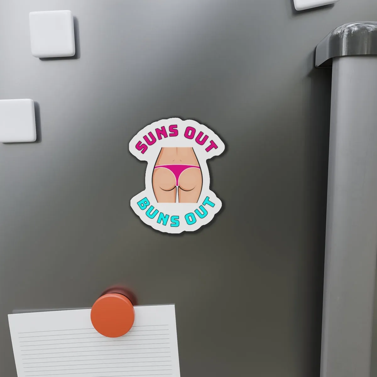 Suns Out Buns OutCruise Ship Door Magnets