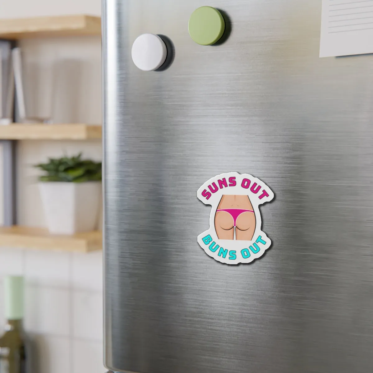 Suns Out Buns OutCruise Ship Door Magnets