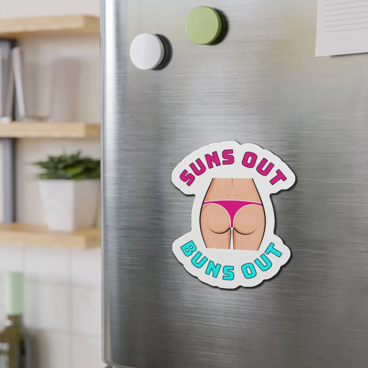 Suns Out Buns OutCruise Ship Door Magnets