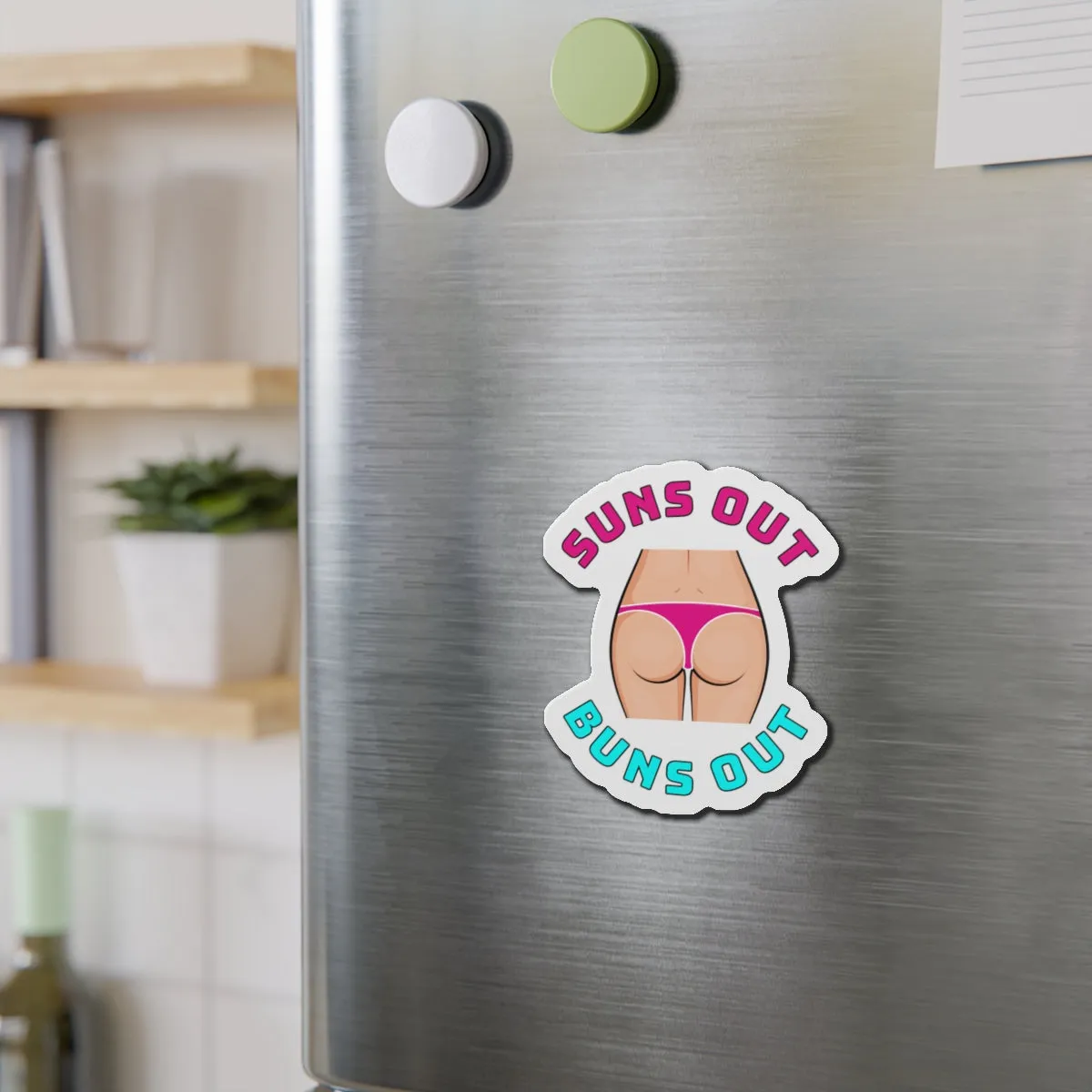 Suns Out Buns OutCruise Ship Door Magnets