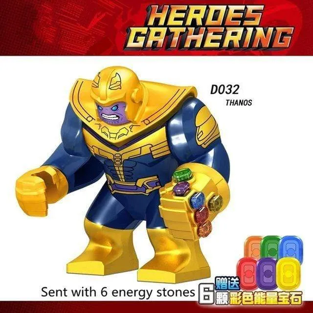 Superheroes Marvel Avengers Building Blocks