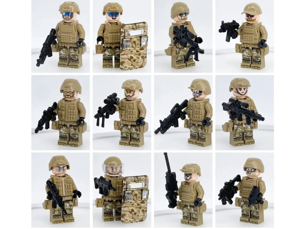 The Elite Guardians: Valor Guard - 12 Man Squad - Mil-Blox