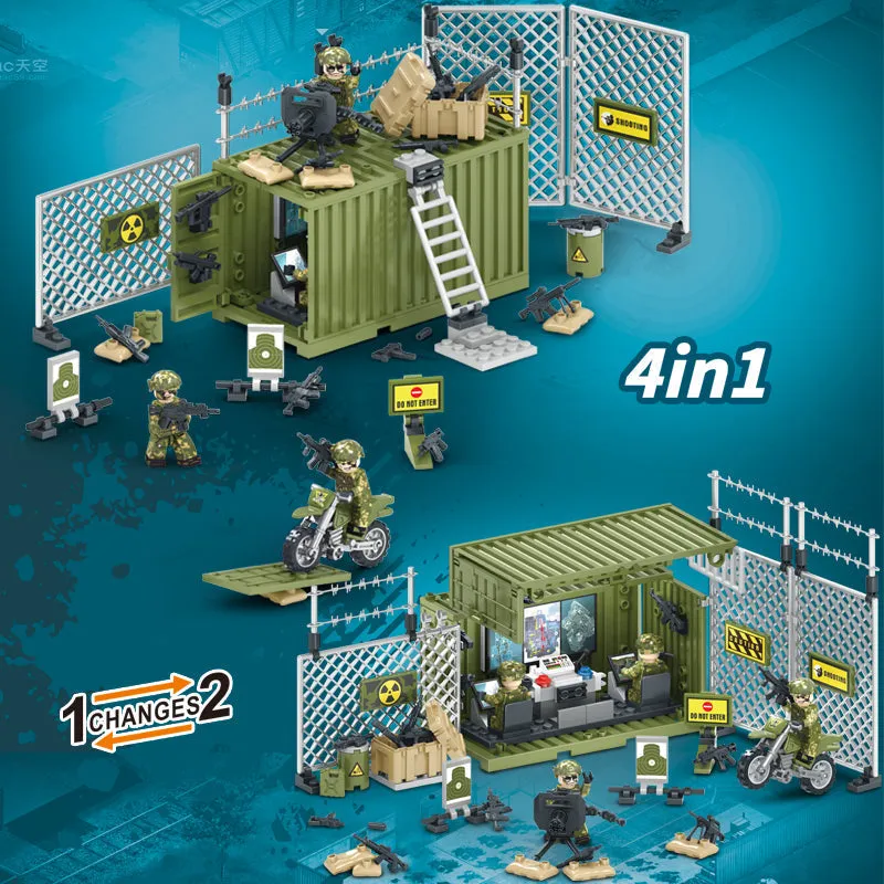 Valor Guard Forward Operating Base Compound - Mil-Blox