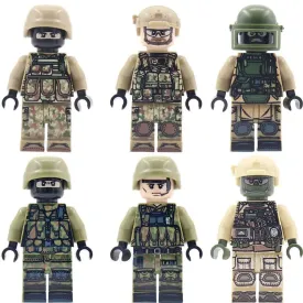 Valor Guard Six Man Reactionary Team - 6 Man Team - Mil-Blox