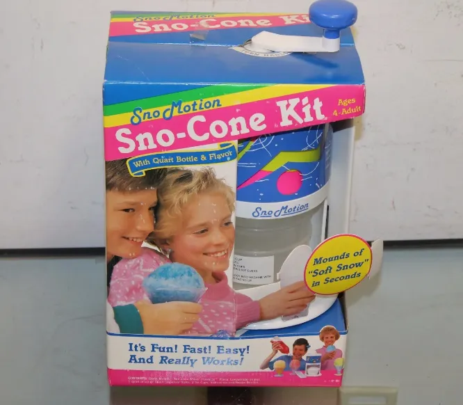 Vintage Sno Cone Kit