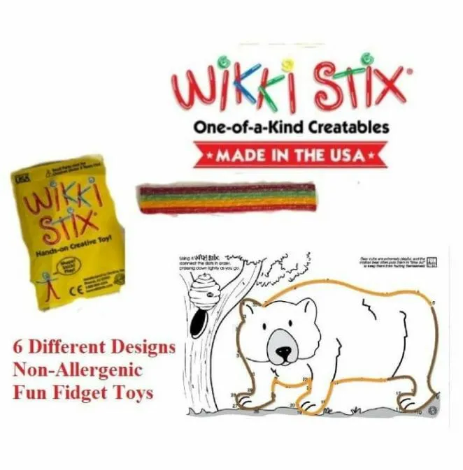 Wikki Stix Creatables Fidget Toys