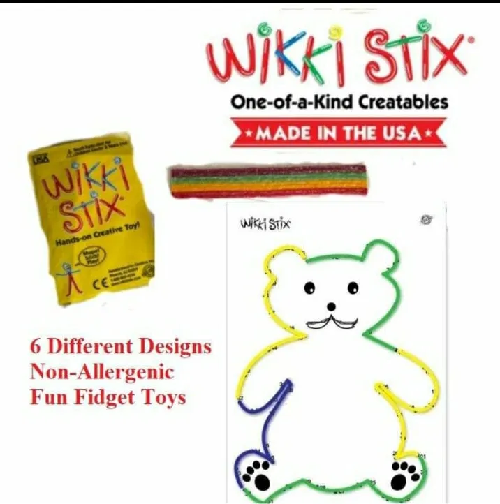 Wikki Stix Creatables Fidget Toys