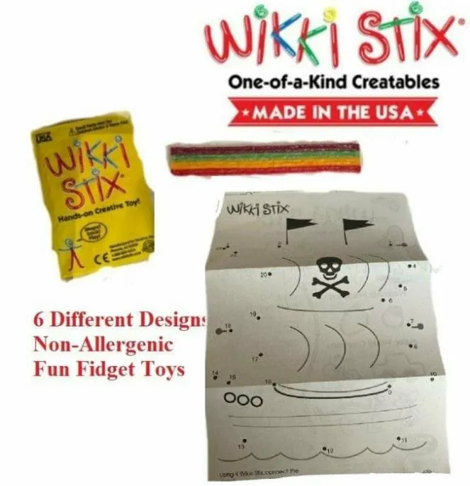 Wikki Stix Creatables Fidget Toys
