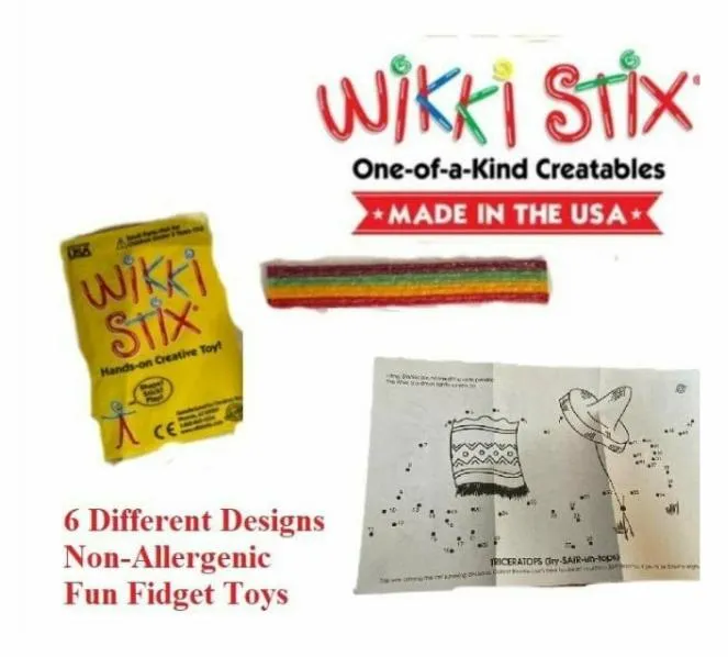 Wikki Stix Creatables Fidget Toys