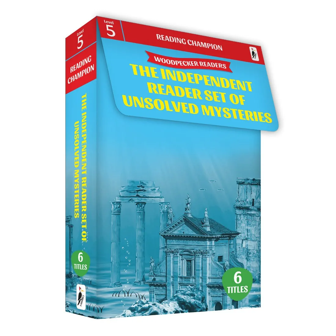 Woodpecker Books Level 5: Independent Reader Set Unsolved Mysteries (6 Vol Set)