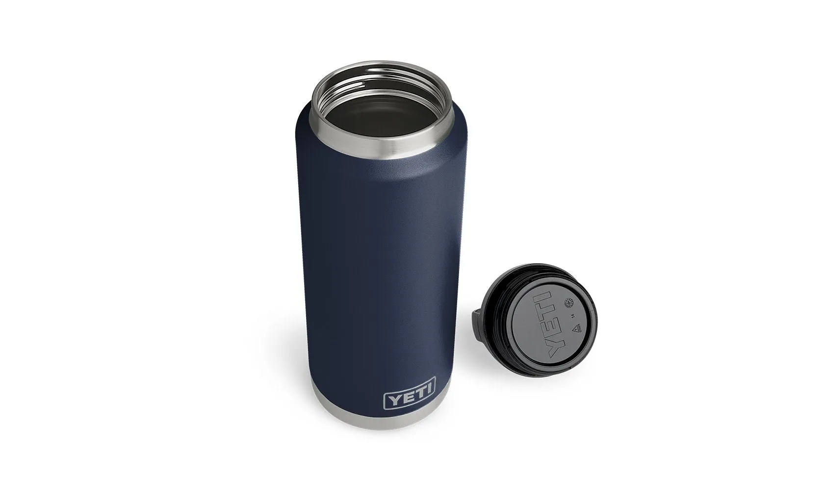 YETI RAMBLER 36OZ (1L) BOTTLE - NAVY W/ CHUG CAP